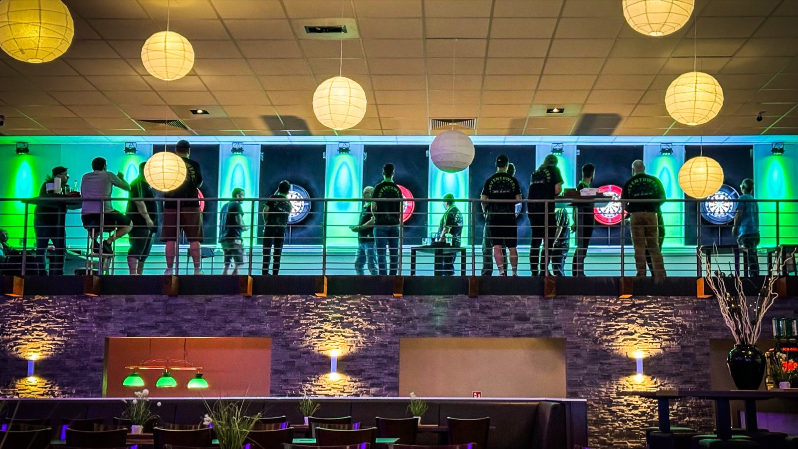 Die Sportsbar der Vegas Darts Gallery
